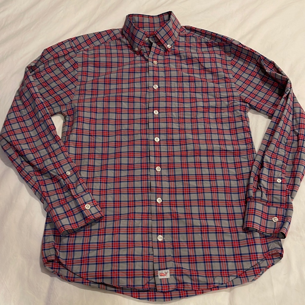 Like New! Men’s Small Vineyard Vines Performance Classic Fit Murray Shirt!